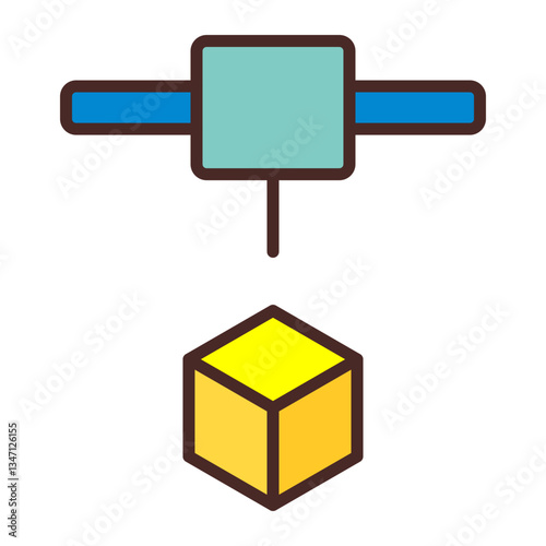 Fixation Icon Design