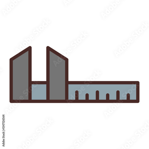 Vernier Caliper Icon Design