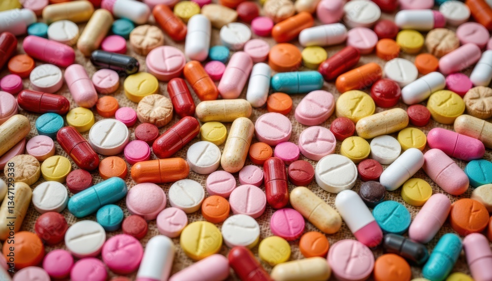 Artistic Medicine Mosaic Create a vibrant and colorful composition of various pills and capsules arranged in an artistic mosaic pattern Artistic Medicine Mosaic Create a vibrant and colorful composition of various pills and capsules arranged in an artistic mosaic pattern