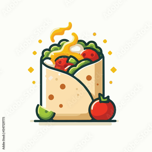 food, meal, restaurant, meat, burrito, menu, fast, delicious, lunch, dinner, snack, mexican, background, dish, beef, chicken, salad, isolated, grilled, bread, wrap, vegetable, set, collection, plate, 