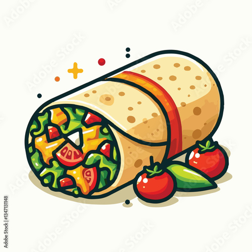 food, meal, restaurant, meat, burrito, menu, fast, delicious, lunch, dinner, snack, mexican, background, dish, beef, chicken, salad, isolated, grilled, bread, wrap, vegetable, set, collection, plate, 