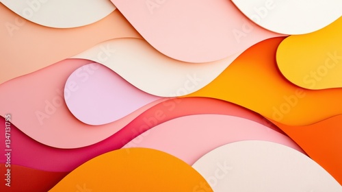Creative abstract patterns digital art colorful waves modern design close-up visual inspiration