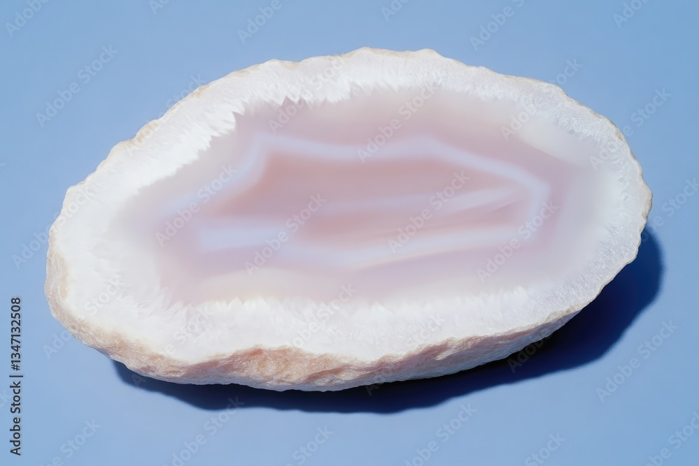 Natural, light beige agate slice. Intricate, inner banded design Natural, light beige agate slice. Intricate, inner banded design