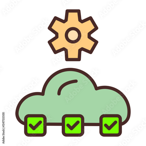 Digital Transformation Vector Icon Design