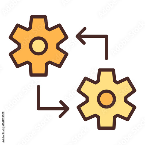 Integration Vector Icon Design