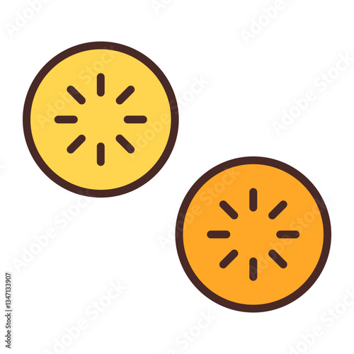 Cucumber Vector Icon Design