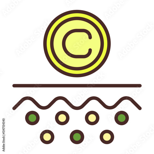 Vitamin Vector Icon Design