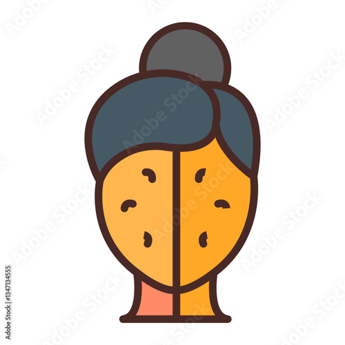 Wrinkles Vector Icon Design
