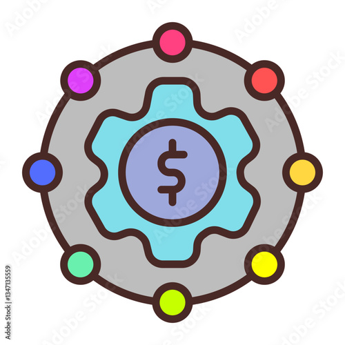 Finance Vector Icon Design