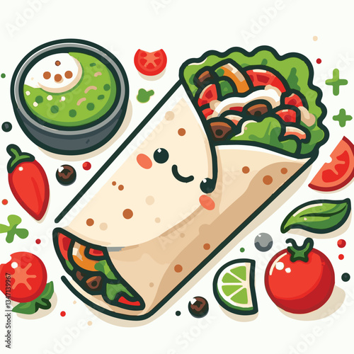 food, meal, restaurant, meat, burrito, menu, fast, delicious, lunch, dinner, snack, mexican, background, dish, beef, chicken, salad, isolated, grilled, bread, wrap, vegetable, set, collection, plate, 