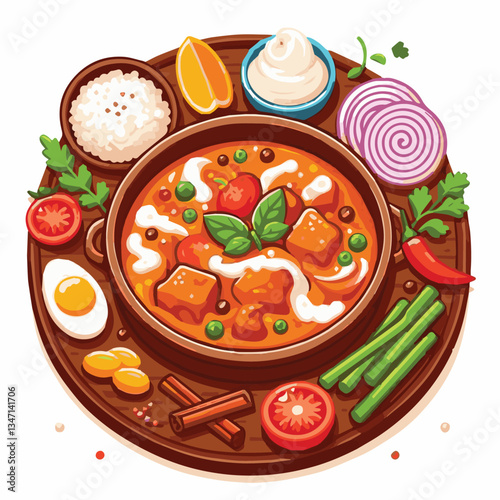 food, dinner, delicious, indian, chicken, traditional, cuisine, dish, meal, butter chicken, spicy, curry, restaurant, lunch, meat, rice, asian, tikka, masala, bowl, recipe, background, plate, tasty, c