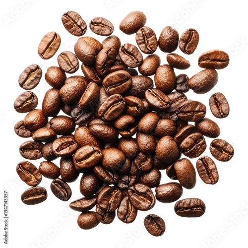 Aromatic Roasted Coffee Beans Closeup HighResolution Food Photography for Cafe Menus & Packaging