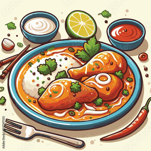 food, dinner, delicious, indian, chicken, traditional, cuisine, dish, meal, butter chicken, spicy, curry, restaurant, lunch, meat, rice, asian, tikka, masala, bowl, recipe, background, plate, tasty, c