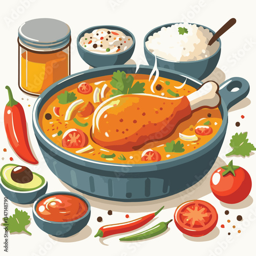 food, dinner, delicious, indian, chicken, traditional, cuisine, dish, meal, butter chicken, spicy, curry, restaurant, lunch, meat, rice, asian, tikka, masala, bowl, recipe, background, plate, tasty, c