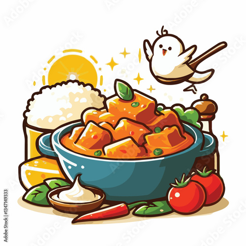 food, dinner, delicious, indian, chicken, traditional, cuisine, dish, meal, butter chicken, spicy, curry, restaurant, lunch, meat, rice, asian, tikka, masala, bowl, recipe, background, plate, tasty, c