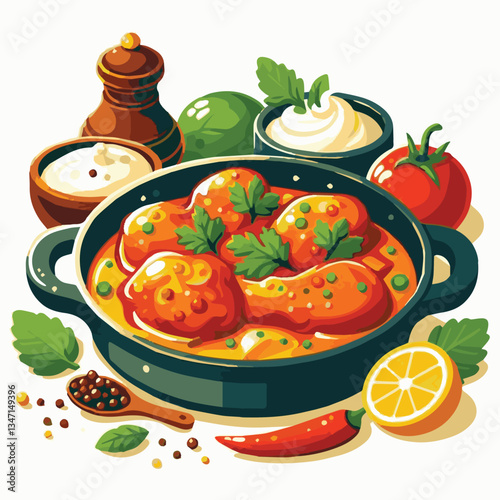 food, dinner, delicious, indian, chicken, traditional, cuisine, dish, meal, butter chicken, spicy, curry, restaurant, lunch, meat, rice, asian, tikka, masala, bowl, recipe, background, plate, tasty, c