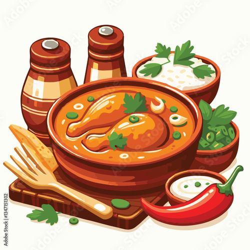 food, dinner, delicious, indian, chicken, traditional, cuisine, dish, meal, butter chicken, spicy, curry, restaurant, lunch, meat, rice, asian, tikka, masala, bowl, recipe, background, plate, tasty, c