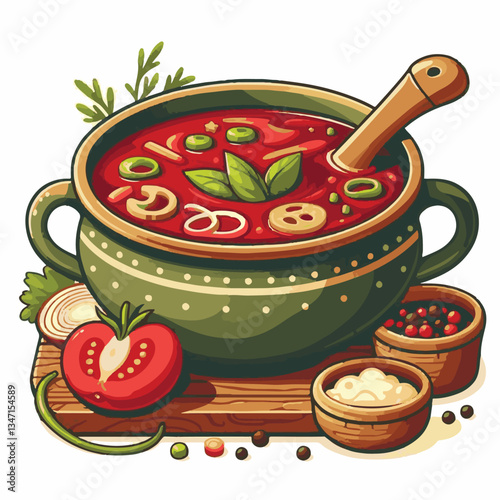 soup, food, borscht, bowl, ukrainian, dish, lunch, dinner, vegetable, beet, cream, cuisine, borsch, beetroot, red, meat, traditional, healthy, meal, homemade, hot, gourmet, plate, garlic, tasty, cooki