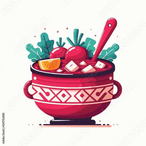 soup, food, borscht, bowl, ukrainian, dish, lunch, dinner, vegetable, beet, cream, cuisine, borsch, beetroot, red, meat, traditional, healthy, meal, homemade, hot, gourmet, plate, garlic, tasty, cooki