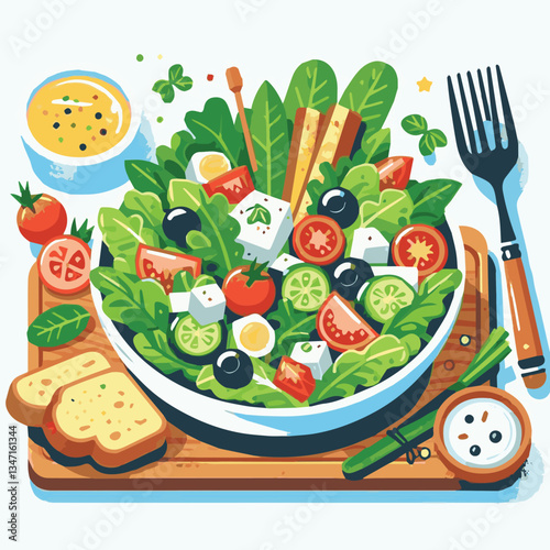 healthy, lunch, food, cheese, meal, lettuce, fresh, salad, green, gourmet, bread, parmesan, delicious, sauce, vegetable, dinner, caesar, bowl, chicken, appetizer, cuisine, dish, crouton, grilled, plat