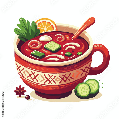 soup, food, borscht, bowl, ukrainian, dish, lunch, dinner, vegetable, beet, cream, cuisine, borsch, beetroot, red, meat, traditional, healthy, meal, homemade, hot, gourmet, plate, garlic, tasty, cooki
