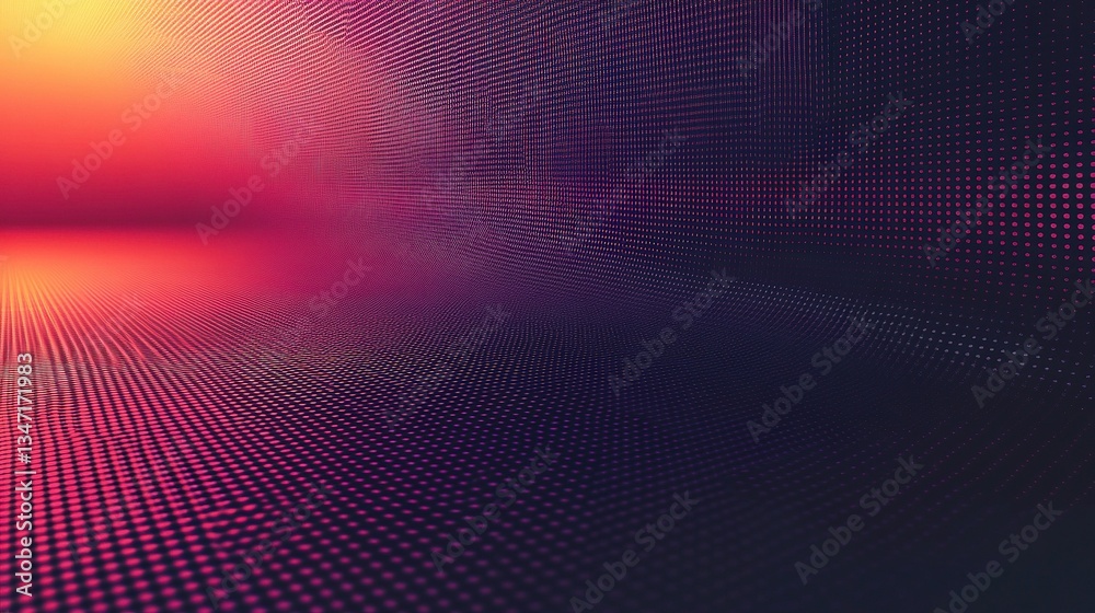 Retro Gradient Background with Grainy Texture for Design Projects Retro Gradient Background with Grainy Texture for Design Projects