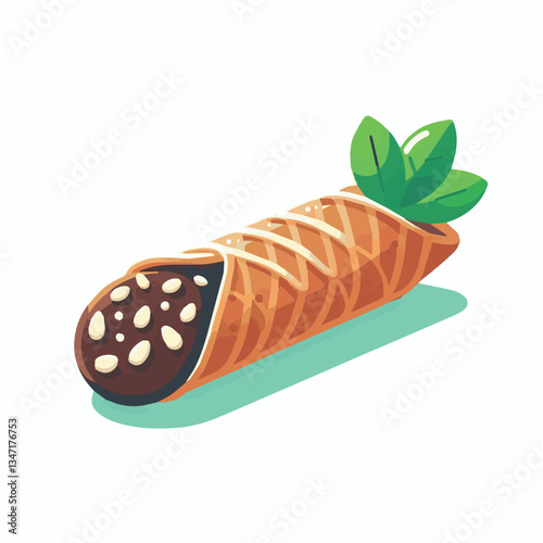 dessert, pastry, sweet, cannoli, food, delicious, chocolate, cream, italian, bakery, gourmet, cannolo, traditional, background, sicily, italy, creamy, white, breakfast, filling, ricotta, crust, cheese