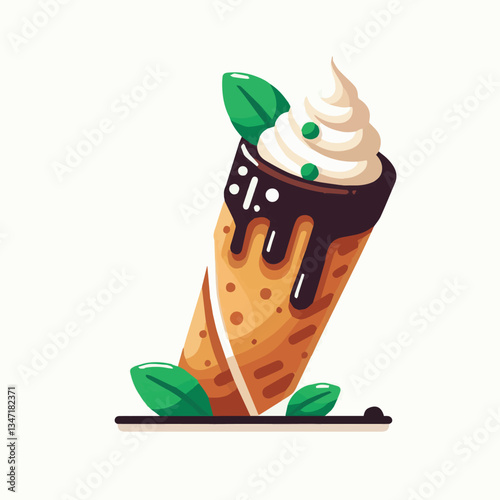 dessert, pastry, sweet, cannoli, food, delicious, chocolate, cream, italian, bakery, gourmet, cannolo, traditional, background, sicily, italy, creamy, white, breakfast, filling, ricotta, crust, cheese