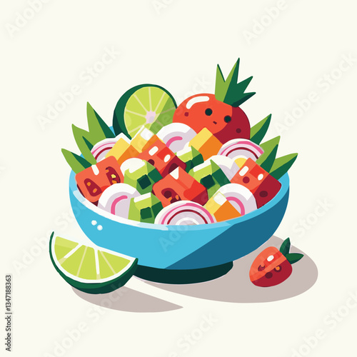 ceviche, food, seafood, gourmet, lime, fresh, meal, fish, appetizer, delicious, cuisine, citrus, peru, peruvian, restaurant, raw, cebiche, marinated, cilantro, onion, seviche, lunch, background, salad