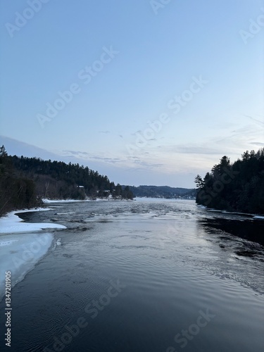 Wakefield Covered Bridge in Real Time, Quebec