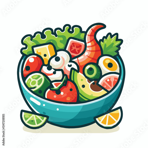 ceviche, food, seafood, gourmet, lime, fresh, meal, fish, appetizer, delicious, cuisine, citrus, peru, peruvian, restaurant, raw, cebiche, marinated, cilantro, onion, seviche, lunch, background, salad