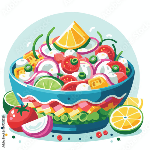 ceviche, food, seafood, gourmet, lime, fresh, meal, fish, appetizer, delicious, cuisine, citrus, peru, peruvian, restaurant, raw, cebiche, marinated, cilantro, onion, seviche, lunch, background, salad