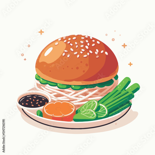 food, meat, lunch, cuisine, asian, delicious, sauce, traditional, meal, vietnamese, fresh, noodle, pork, vietnam, soup, vegetable, hanoi, dish, vermicelli, grilled, bun cha, chopsticks, bun, bowl, bac