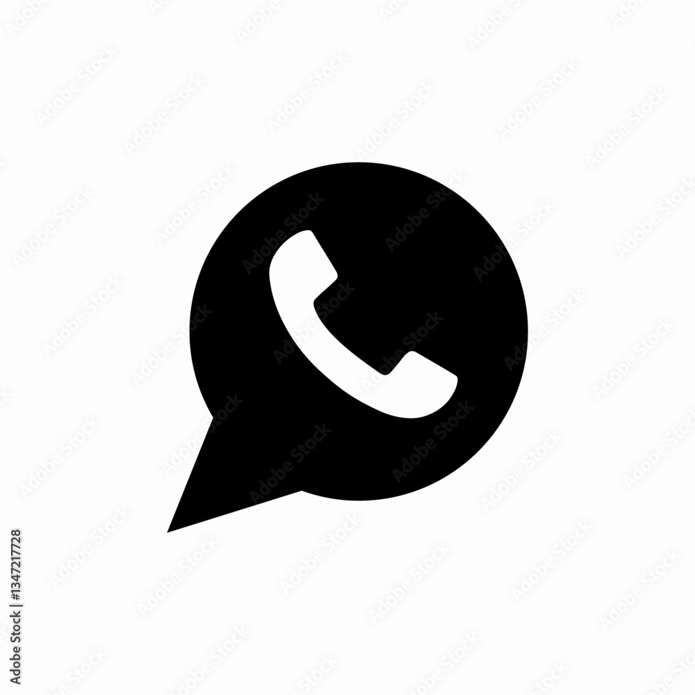 messaging calls application platform icon sign vector messaging calls application platform icon sign vector
