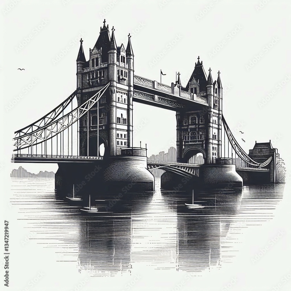 Obraz premium Tower Bridge A Timeless Icon