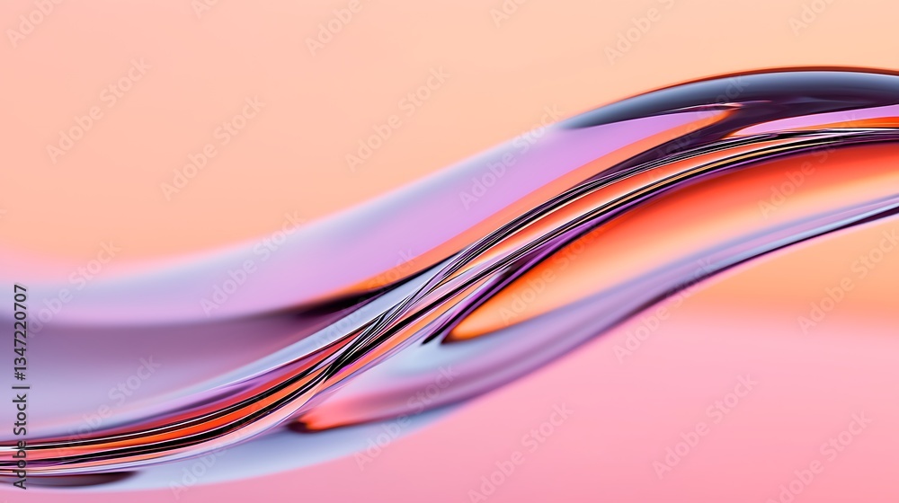 Abstract liquid flow in pastel colors Abstract liquid flow in pastel colors