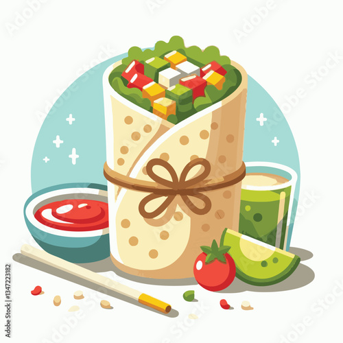 food, meal, restaurant, meat, burrito, menu, fast, delicious, lunch, dinner, snack, mexican, background, dish, beef, chicken, salad, isolated, grilled, bread, wrap, vegetable, set, collection, plate, 