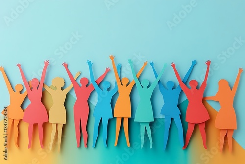 Diverse Women Celebrating Togetherness