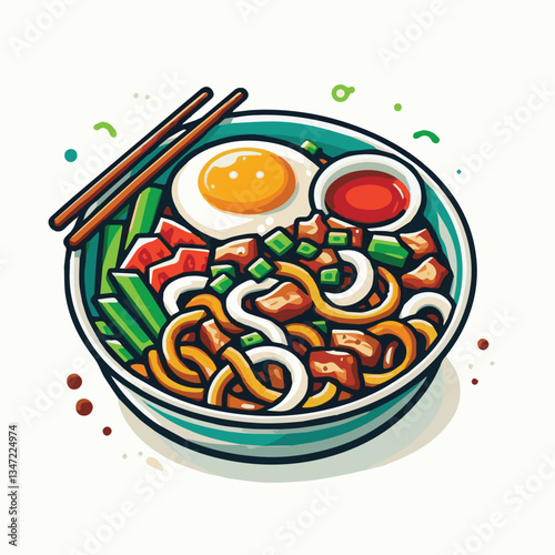 cuisine, delicious, asian, dish, food, traditional, meal, plate, malaysia, chinese, lunch, singapore, penang, dinner, tasty, char, noodles, asia, stir, shrimp, teow, sauce, gourmet, egg, hawker, kway,