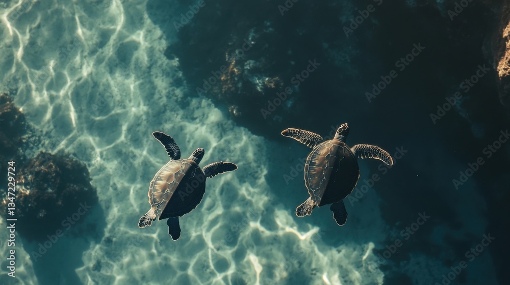 Fototapeta premium Sea Turtles