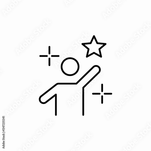 star success icon sign vector