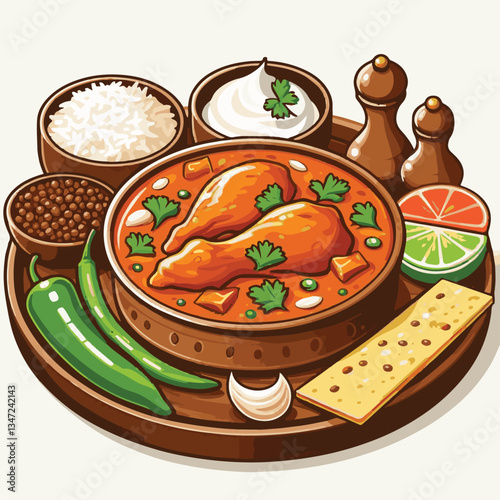 food, dinner, delicious, indian, chicken, traditional, cuisine, dish, meal, butter chicken, spicy, curry, restaurant, lunch, meat, rice, asian, tikka, masala, bowl, recipe, background, plate, tasty, c