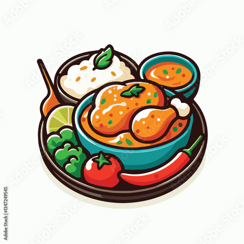 food, dinner, delicious, indian, chicken, traditional, cuisine, dish, meal, butter chicken, spicy, curry, restaurant, lunch, meat, rice, asian, tikka, masala, bowl, recipe, background, plate, tasty, c