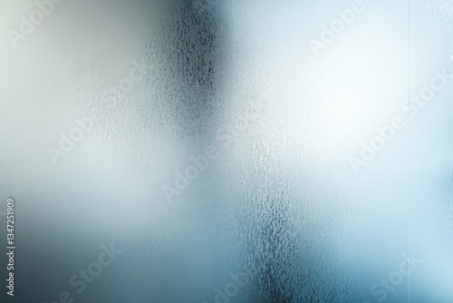 Abstract image of condensation on a glass surface, creating a textured, blurred background.