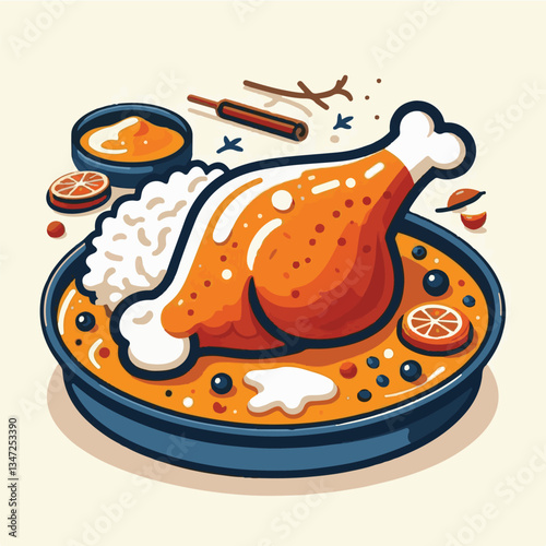 food, dinner, delicious, indian, chicken, traditional, cuisine, dish, meal, butter chicken, spicy, curry, restaurant, lunch, meat, rice, asian, tikka, masala, bowl, recipe, background, plate, tasty, c