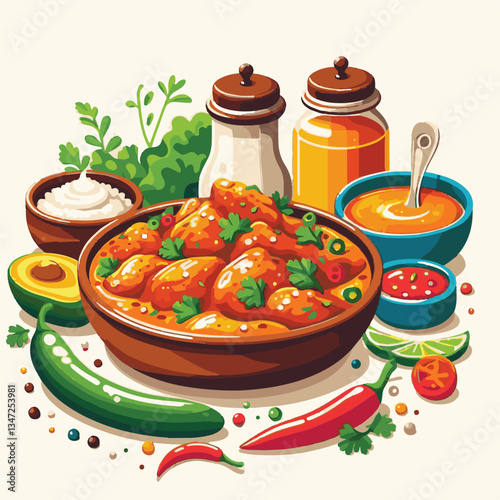 food, dinner, delicious, indian, chicken, traditional, cuisine, dish, meal, butter chicken, spicy, curry, restaurant, lunch, meat, rice, asian, tikka, masala, bowl, recipe, background, plate, tasty, c