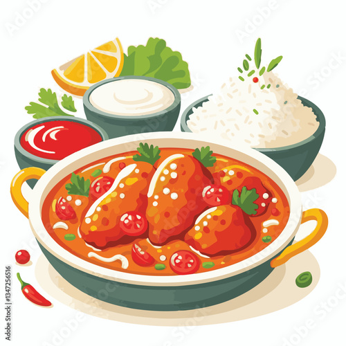food, dinner, delicious, indian, chicken, traditional, cuisine, dish, meal, butter chicken, spicy, curry, restaurant, lunch, meat, rice, asian, tikka, masala, bowl, recipe, background, plate, tasty, c
