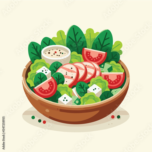 healthy, lunch, food, cheese, meal, lettuce, fresh, salad, green, gourmet, bread, parmesan, delicious, sauce, vegetable, dinner, caesar, bowl, chicken, appetizer, cuisine, dish, crouton, grilled, plat
