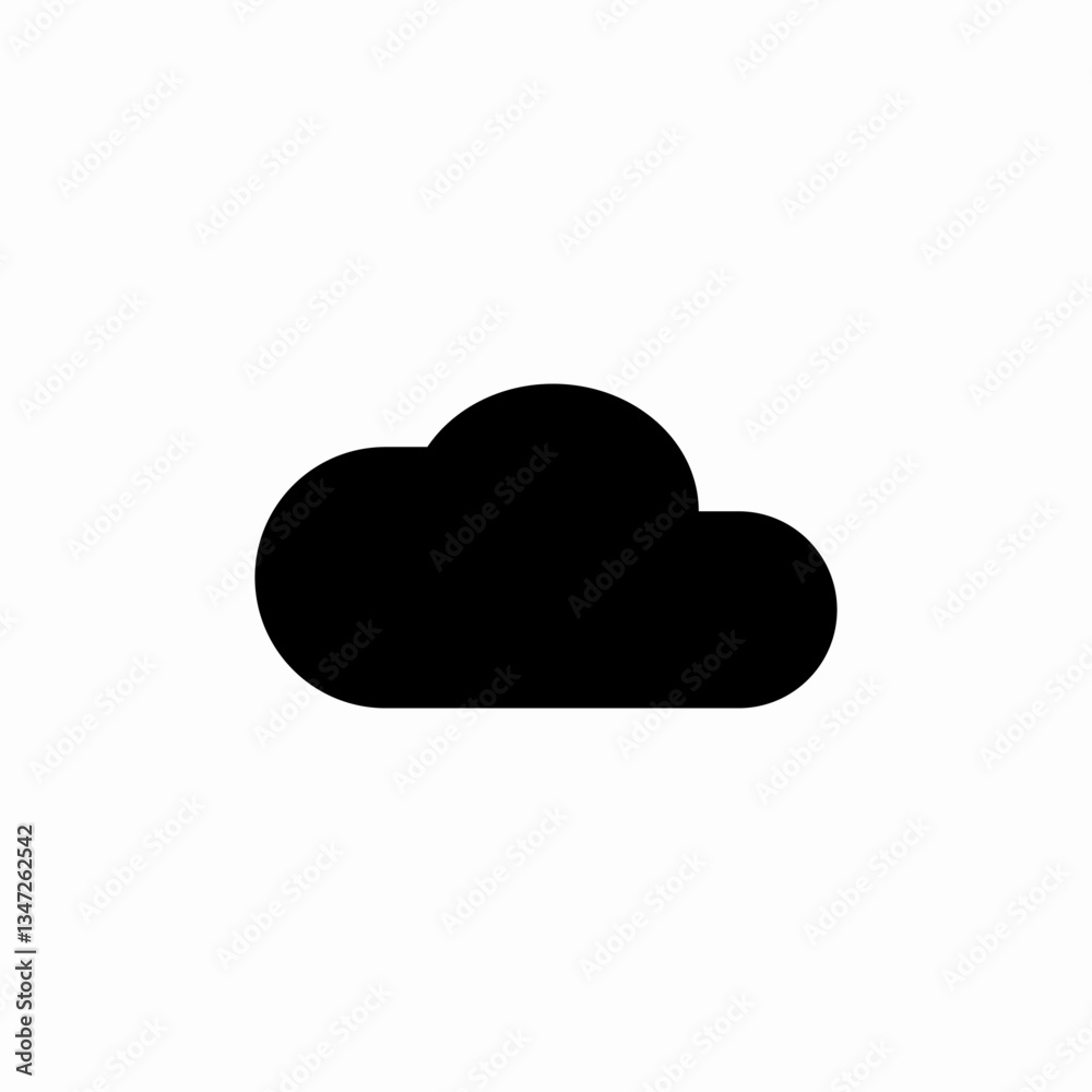 cloud computing icon sign vector cloud computing icon sign vector