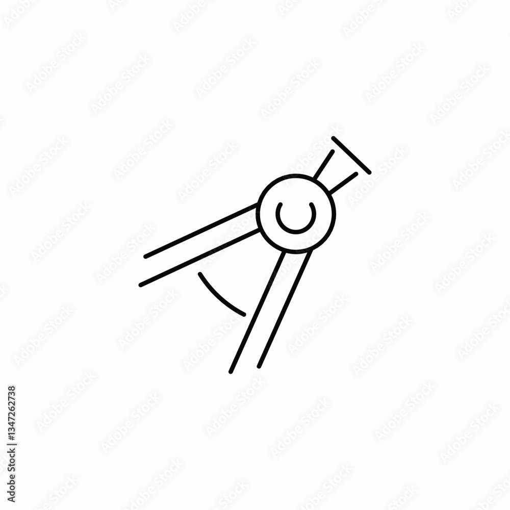 compass tool icon sign vector compass tool icon sign vector
